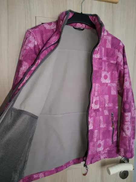 Dívčí softshellová bunda Alpine Pro vel.152/158 4