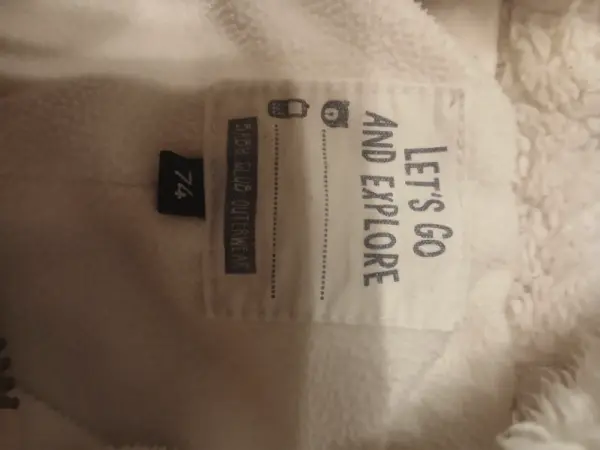 Dětský zimní overal Baby Club, vel. 74 2
