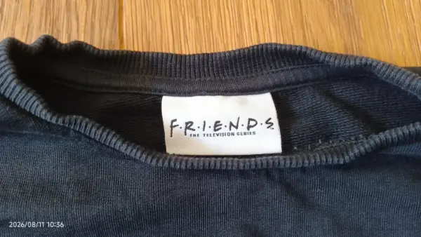 Dětská mikina Friends, černá, vel. 10-11 let 2