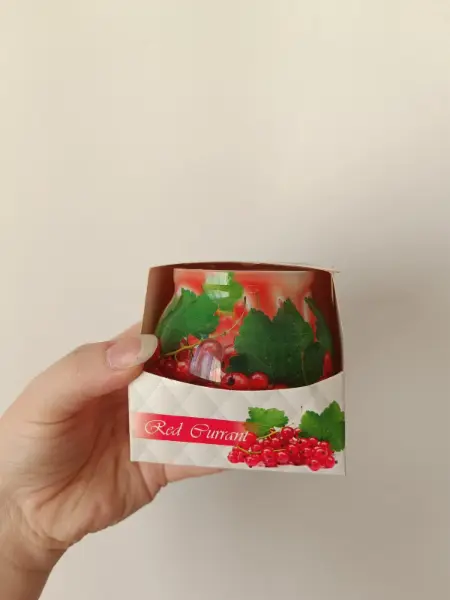 Vonná svíčka ve skle Miral - Červený rybíz 2