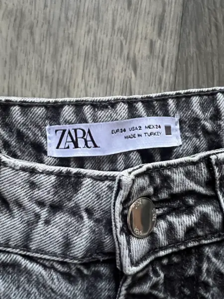Šedé džíny Zara 3