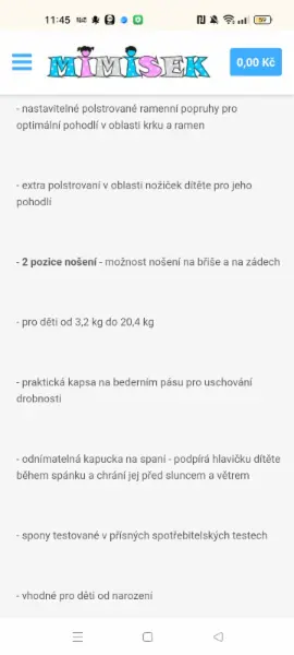 Ergonomické nosítko Tula Baby Free-to-Grow 4