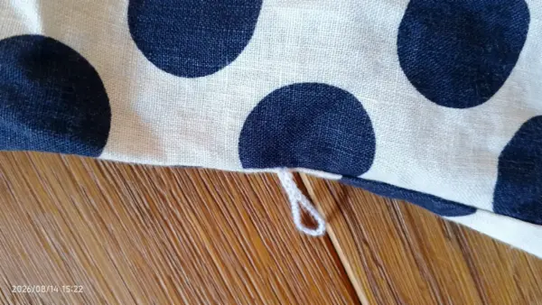 Dámské šaty Per Una s puntíky, vel 14 (M) (svrchní mat len) 4