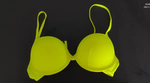 Dámské neonově žluté dvoudílné plavky 2