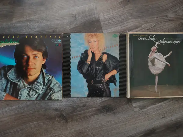 Kolekce vinylových desek - různé tituly 2