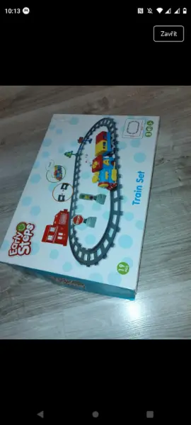 Dětská vláčkodráha Early Steps - 19 dílů