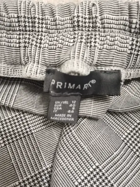 Dámské kalhoty Primark s károvaným vzorem 3