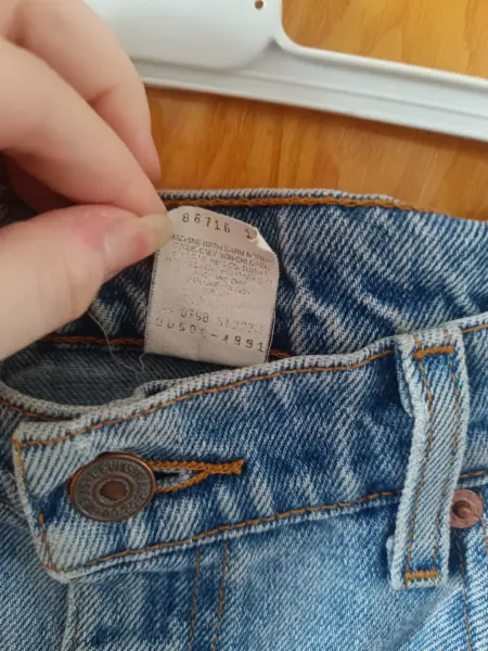 Pánské džíny Levi's 505, vel. W34 L30 cca M/L 4