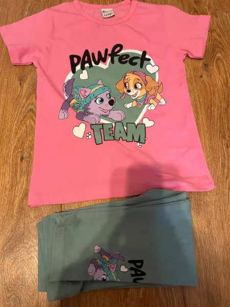 Dětský set Paw Patrol - tričko a legíny, 5-6 let 6