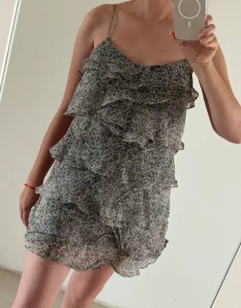 Dámské šaty Mango Casual s volánky 2