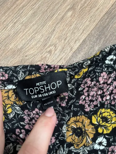 Květované šaty Topshop Petite 3