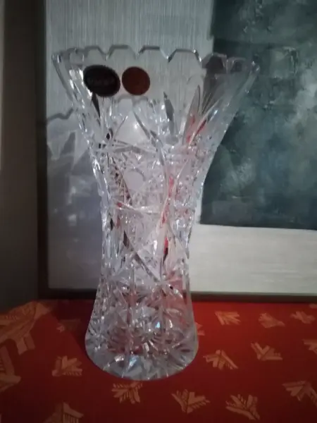 Křišťálová váza Bohemia
