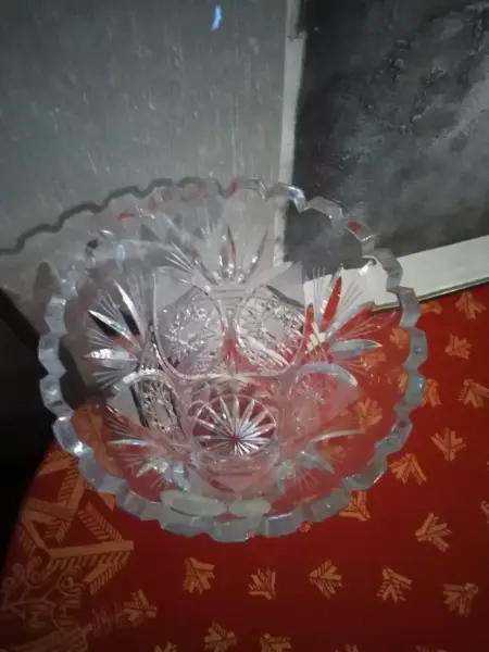 Křišťálová váza Bohemia 3