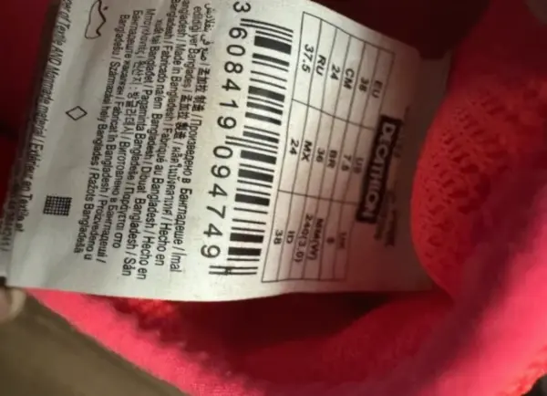 Dámské sportovní boty Decathlon, růžové 2