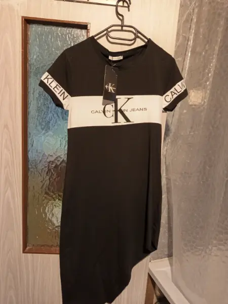 Dámské šaty Calvin Klein Jeans, černé, nové s visačkou