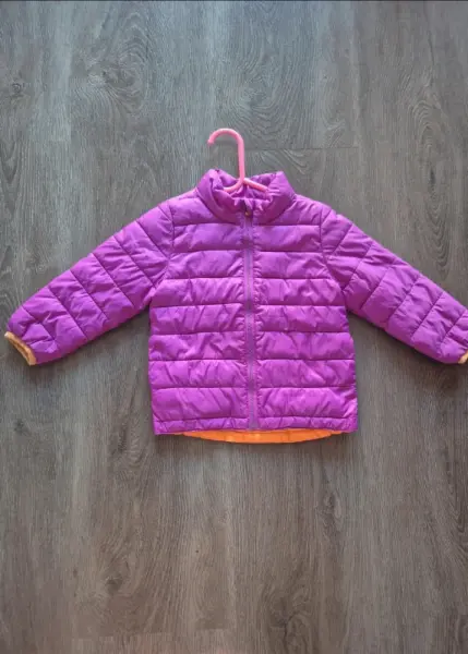 Dětská bunda H&M Sport, fialová, vel. 86