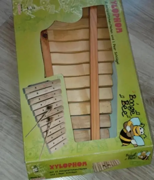 Dětský dřevěný xylofon Boogie Bee