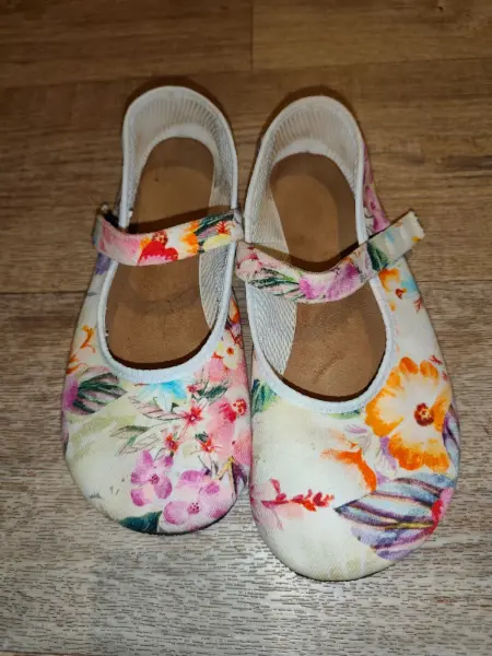 Barefoot květované boty Ahinsa Shoes 40