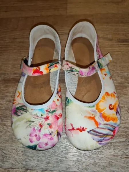 Barefoot květované boty Ahinsa Shoes 40 2