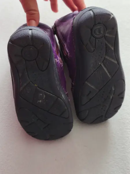 Dětské zimní boty D.D.step, fialové 5