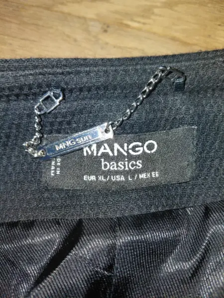 Černé sako Mango Basics 6