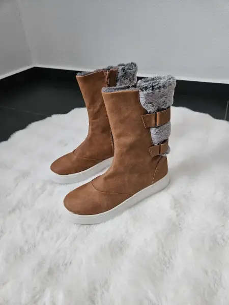Zimní boty s kožíškem