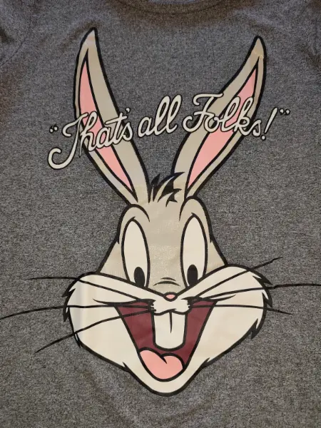Šedé tričko Bugs Bunny H&M, 12-14let 2