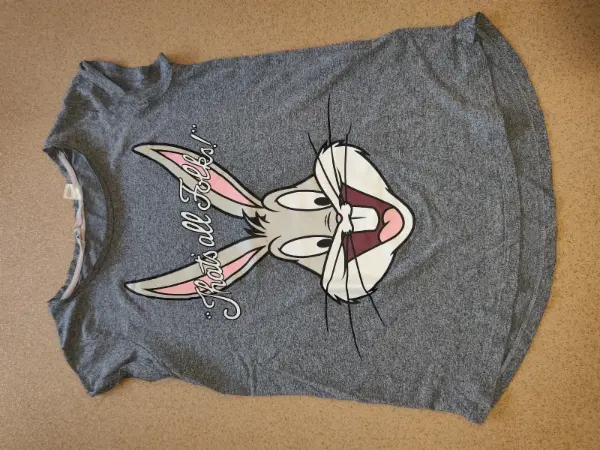 Šedé tričko Bugs Bunny H&M, 12-14let