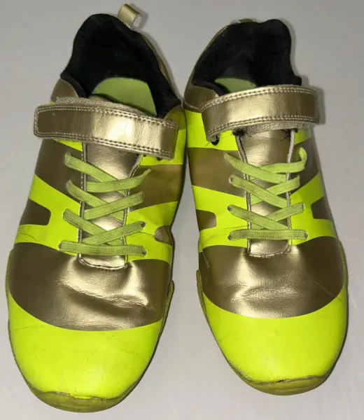 Nepřehlédnutelné chlapecké boty H&M – Zlato & Neon, vel. 39 3