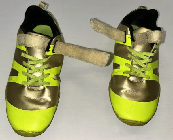 Nepřehlédnutelné chlapecké boty H&M – Zlato & Neon, vel. 39 4