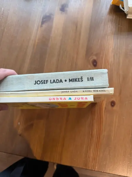 Soubor 3 dětských knih: Josef Lada a další 2