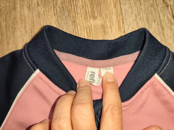 Dětská mikina na zip Reflex, vel. 110 3