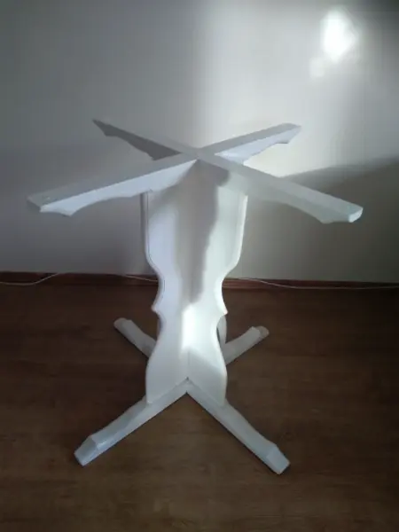 Dřevěný podstavec-noha pro stůl