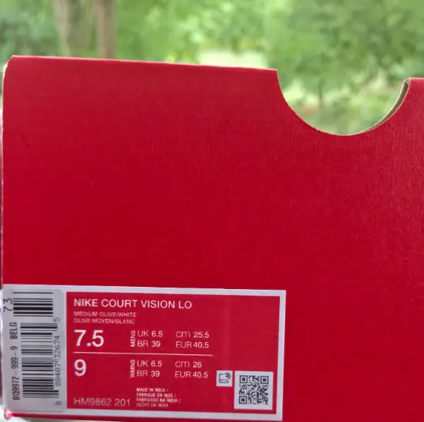Nike Court Vision LO – Vel. 40,5 8