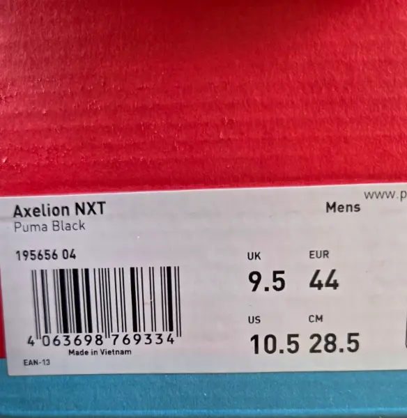 Pánské boty Puma Axelion NXT, černé, vel. 44 8