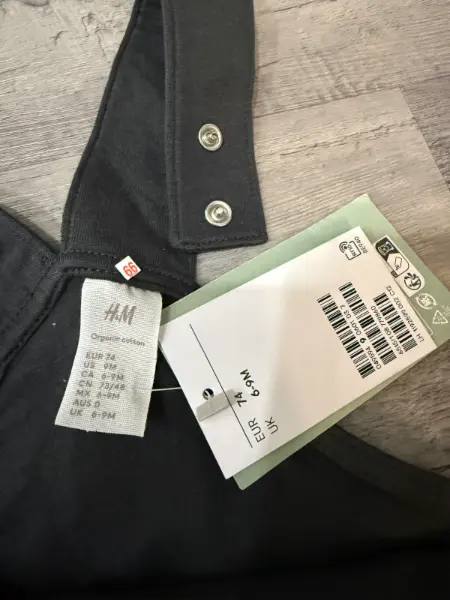 Dětské lacláče H&M, vel. 74 (6-9 měsíců)
