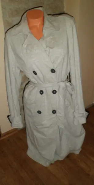 KRÁSNÝ DLOUHÝ KABÁT vel. 40 ... 100% stav
