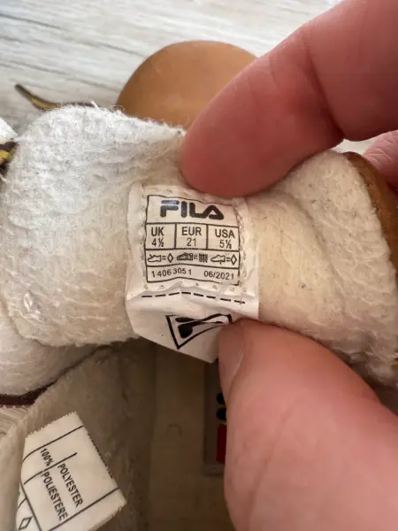 Kotníkové boty Fila, velikost 21 5