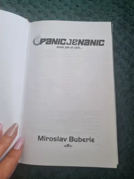 Kniha Panic je na nic - Miroslav Buberle 4