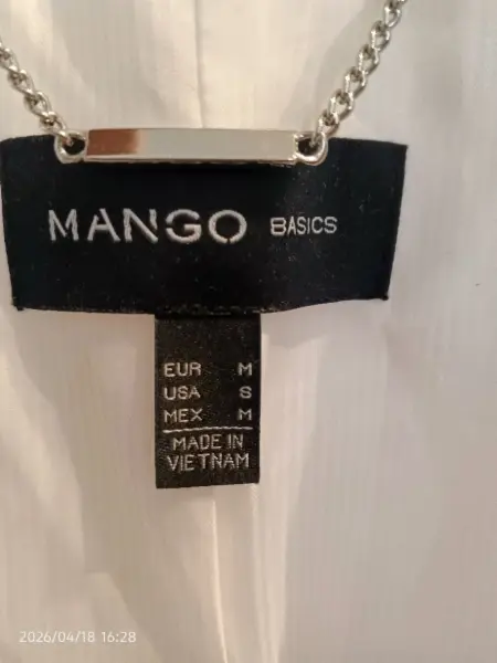 Bílé sako Mango 2