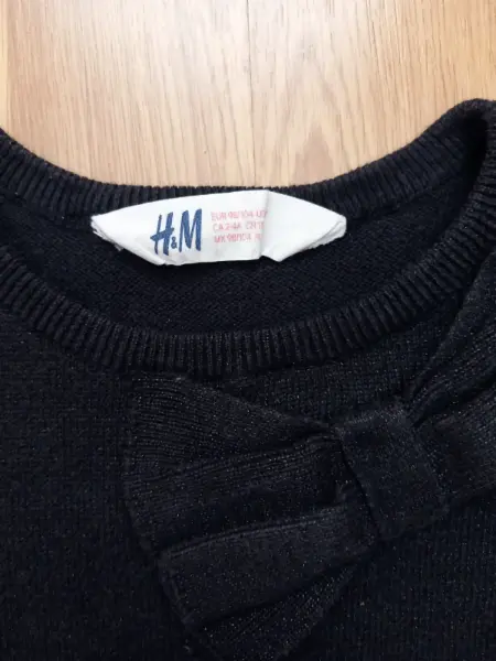 Svetrové šaty H&M vel. 98/104 2