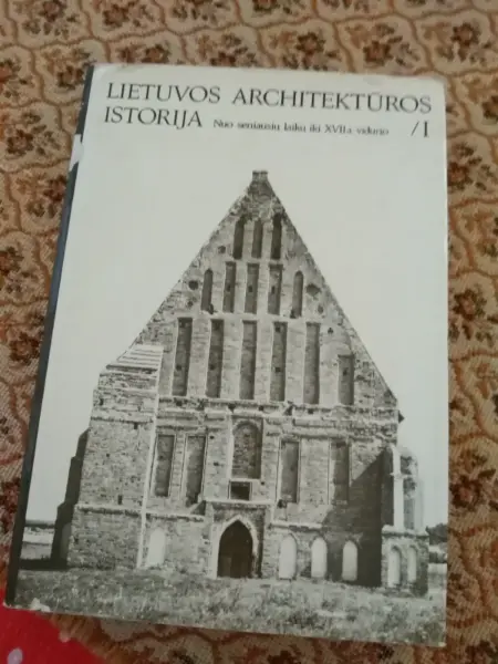 Lietuvos architektūros istorija I 2