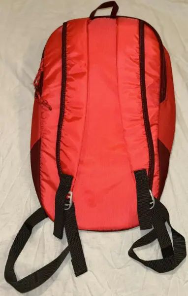 Křiklavě / reflexně růžový batoh, objem 10 L 4