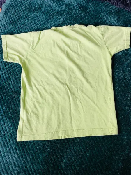 Dětské tričko Adidas, neonově žluté 2