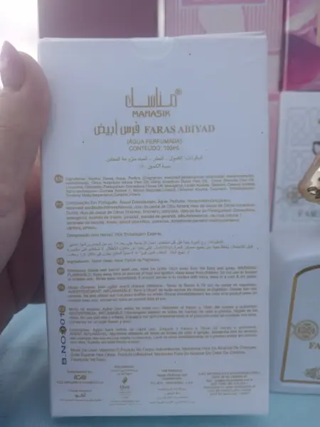 Parfémovaná voda Manasik Faras Abiyad 100 ml 2