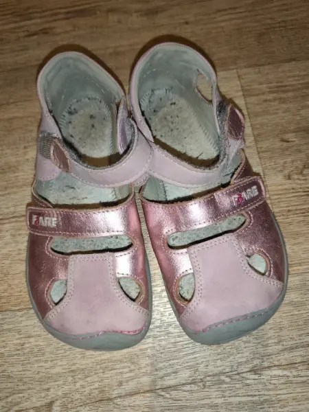 Dětské sandály Fare růžové vel. 34