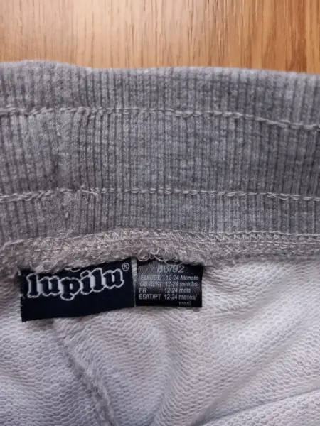 Tepláky vel. 86/92 Lupilu 3