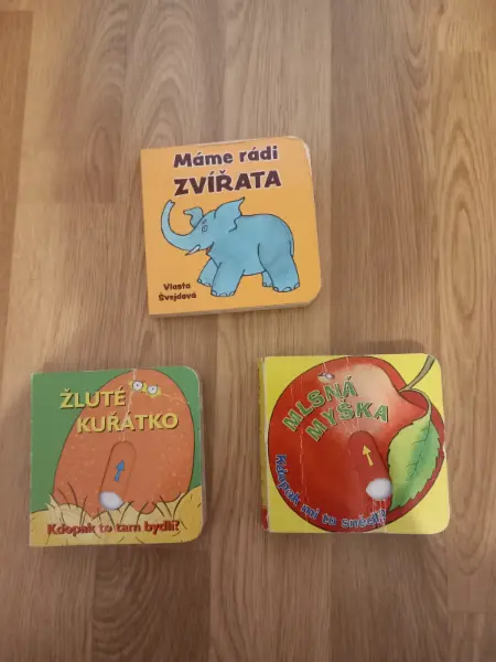3 malé dětské knihy