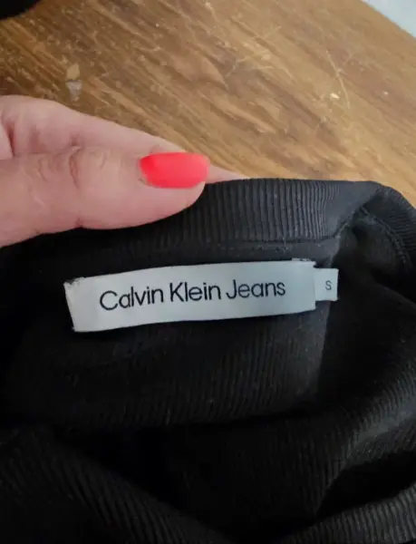 Černé šaty Calvin Klein Jeans 3