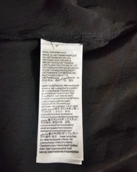 Černé šaty Calvin Klein Jeans 4